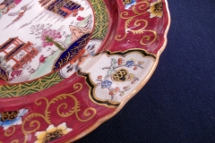 MASON'S #447 CANTON RED-   LUNCH  PLATE   .....   https://www.jaapiesfinechinastore.com