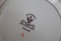 MASON'S #447 CANTON RED-   LUNCH  PLATE   .....   https://www.jaapiesfinechinastore.com