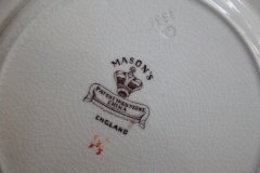 MASON'S #447 CANTON RED-   LUNCH  PLATE   .....   http://jaapiesfinechinastore.com