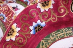 MASON'S #447 CANTON RED-  SERVING PLATTER 11 1/8"   .....   http://jaapiesfinechinastore.com