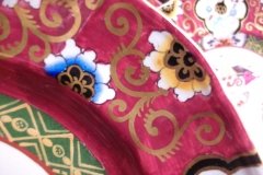 MASON'S #447 CANTON RED-  SERVING PLATTER 11 1/8"   .....   http://jaapiesfinechinastore.com