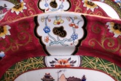 MASON'S #447 CANTON RED-  SERVING PLATTER 11 1/8"   .....   http://jaapiesfinechinastore.com