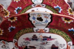 MASON'S #447 CANTON RED-  SERVING PLATTER 11 1/8"   .....   http://jaapiesfinechinastore.com