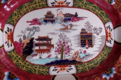 MASON'S #447 CANTON RED-  SERVING PLATTER 11 1/8"   .....   https://www.jaapiesfinechinastore.com