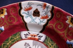MASON'S #447 CANTON RED-  SERVING PLATTER 11 1/8"   .....   http://jaapiesfinechinastore.com