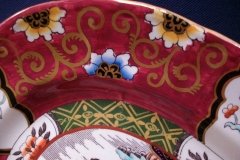 MASON'S #447 CANTON RED-  SERVING PLATTER 11 1/8"   .....   http://jaapiesfinechinastore.com