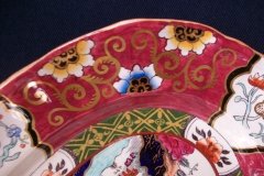 MASON'S #447 CANTON RED-  SERVING PLATTER 11 1/8"   .....   http://jaapiesfinechinastore.com