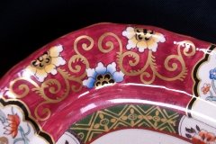 MASON'S #447 CANTON RED-  SERVING PLATTER 11 1/8"   .....   http://jaapiesfinechinastore.com