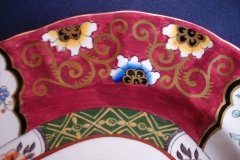 MASON'S #447 CANTON RED-  SERVING PLATTER 11 1/8"   .....   http://jaapiesfinechinastore.com
