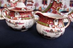 MASON'S #447 CANTON RED-  CREAMER   .....   http://jaapiesfinechinastore.com