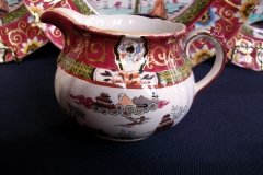 MASON'S #447 CANTON RED-  CREAMER   .....   http://jaapiesfinechinastore.com