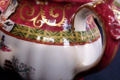 MASON'S #447 CANTON RED-  CREAMER   .....   http://jaapiesfinechinastore.com