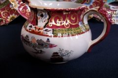 MASON'S #447 CANTON RED-  CREAMER   .....   http://jaapiesfinechinastore.com