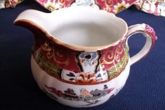 MASON'S #447 CANTON RED-  CREAMER   .....   http://jaapiesfinechinastore.com