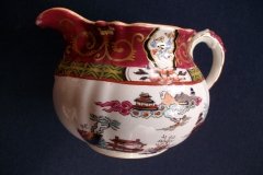 MASON'S #447 CANTON RED-  CREAMER   .....   http://jaapiesfinechinastore.com