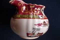 MASON'S #447 CANTON RED-  CREAMER   .....   http://jaapiesfinechinastore.com
