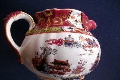 MASON'S #447 CANTON RED-  CREAMER   .....   http://jaapiesfinechinastore.com