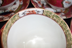 MASON'S #447 CANTON RED- CUP & SAUCER   .....   https://www.jaapiesfinechinastore.com