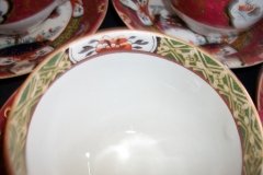 MASON'S #447 CANTON RED- CUP & SAUCER   .....   http://jaapiesfinechinastore.com