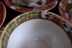 MASON'S #447 CANTON RED-  DEMI  CUP & SAUCER   .....   http://jaapiesfinechinastore.com