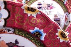 MASON'S #447 CANTON RED-   DINNER  PLATE   .....   http://jaapiesfinechinastore.com