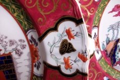 MASON'S #447 CANTON RED-   DINNER  PLATE   .....   http://jaapiesfinechinastore.com