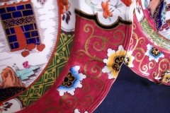 MASON'S #447 CANTON RED-   DINNER  PLATE   .....   http://jaapiesfinechinastore.com