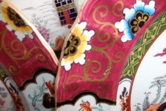 MASON'S #447 CANTON RED-   DINNER  PLATE   .....   http://jaapiesfinechinastore.com