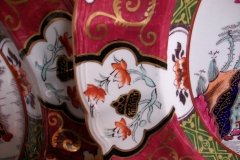 MASON'S #447 CANTON RED-   DINNER  PLATE   .....   http://jaapiesfinechinastore.com