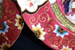MASON'S #447 CANTON RED-   DINNER  PLATE   .....   http://jaapiesfinechinastore.com