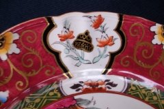 MASON'S #447 CANTON RED-   DINNER  PLATE   .....   http://jaapiesfinechinastore.com