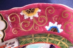 MASON'S #447 CANTON RED-  SERVING PLATTER 16  1/4"   .....   http://jaapiesfinechinastore.com