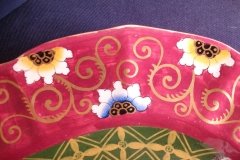 MASON'S #447 CANTON RED-  SERVING PLATTER 16  1/4"   .....   http://jaapiesfinechinastore.com