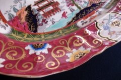 MASON'S #447 CANTON RED-  SERVING PLATTER 16  1/4"   .....   http://jaapiesfinechinastore.com
