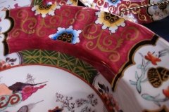 MASON'S CANTON RED #447- LARGE SOUP PLATE  10  3/8 "   .....   http://jaapiesfinechinastore.com