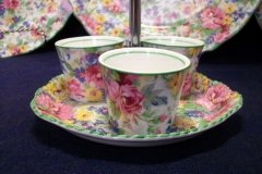 MIDWINTER BRAMA-  EGG CUPS & HANDLED TRAY  ..... http://jaapiesfinechinastore.com