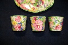 MIDWINTER BRAMA-  EGG CUPS & HANDLED TRAY  ..... http://jaapiesfinechinastore.com