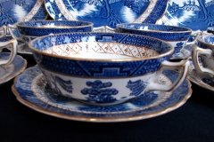 BOOTHS REAL OLD WILLOW A8025- BOOTHS REAL OLD WILLOW- BOOTHS REAL OLD WILLOW A8025- CREAM SOUP BOWL & SAUCER   .....   http://jaapiesfinechinastore.com