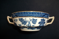 BOOTHS REAL OLD WILLOW A8025- BOOTHS REAL OLD WILLOW- BOOTHS REAL OLD WILLOW A8025- CREAM SOUP BOWL & SAUCER   .....   https://www.jaapiesfinechinastore.com