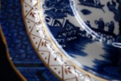 BOOTHS REAL OLD WILLOW A8025- BOOTHS REAL OLD WILLOW- BOOTHS REAL OLD WILLOW A8025- CREAM SOUP BOWL & SAUCER   .....   http://jaapiesfinechinastore.com