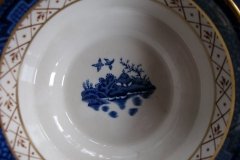 BOOTHS REAL OLD WILLOW A8025- BOOTHS REAL OLD WILLOW- BOOTHS REAL OLD WILLOW A8025- CREAM SOUP BOWL & SAUCER   .....   http://jaapiesfinechinastore.com