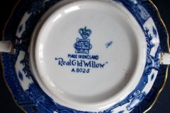 BOOTHS REAL OLD WILLOW A8025- BOOTHS REAL OLD WILLOW- BOOTHS REAL OLD WILLOW A8025- CREAM SOUP BOWL & SAUCER   .....   http://jaapiesfinechinastore.com