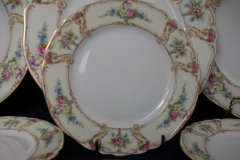 PAUL MULLER POMPADOUR- BREAD & BUTTER PLATE  6 " ..... https://www.jaapiesfinechinastore.com