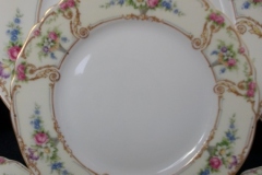 PAUL MULLER POMPADOUR- BREAD & BUTTER PLATE  6 " ..... https://www.jaapiesfinechinastore.com