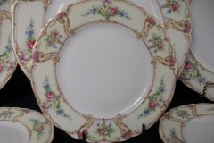 PAUL MULLER POMPADOUR- BREAD & BUTTER PLATE  6 " ..... http://jaapiesfinechinastore.com