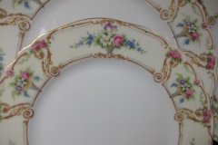 PAUL MULLER POMPADOUR- BREAD & BUTTER PLATE  6 " ..... http://jaapiesfinechinastore.com