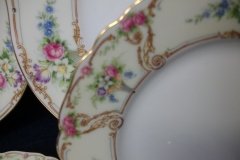 PAUL MULLER POMPADOUR- BREAD & BUTTER PLATE  6 " ..... http://jaapiesfinechinastore.com