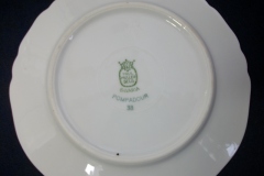 PAUL MULLER POMPADOUR- BREAD & BUTTER PLATE  6 " ..... https://www.jaapiesfinechinastore.com