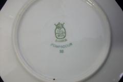 PAUL MULLER POMPADOUR- BREAD & BUTTER PLATE  6 " ..... https://www.jaapiesfinechinastore.com