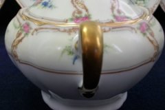 PAUL MULLER POMPADOUR- COVERED SUGAR BOWL   .....   http://jaapiesfinechinastore.com
